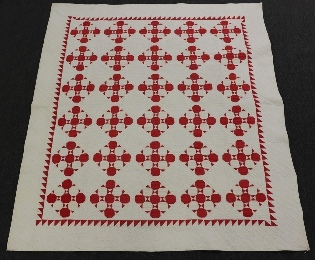 Pennsylvania red and white applique 311202
