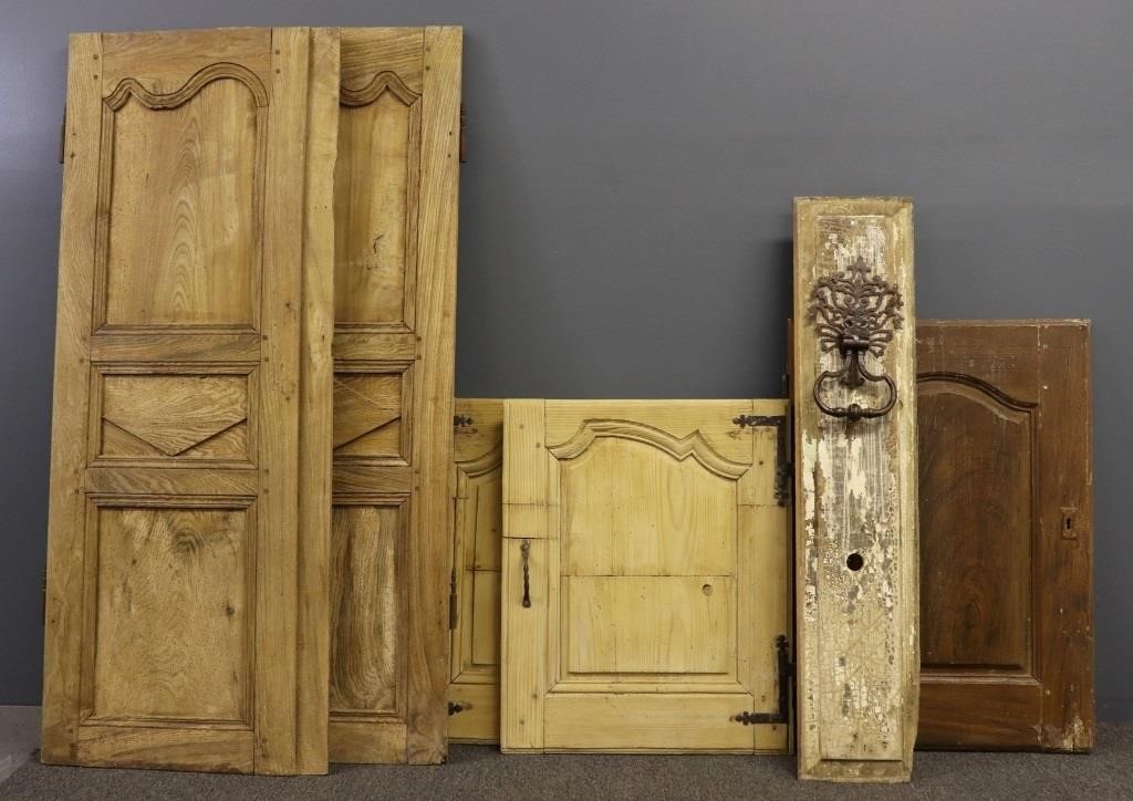 Pair of French Provençal doors,
