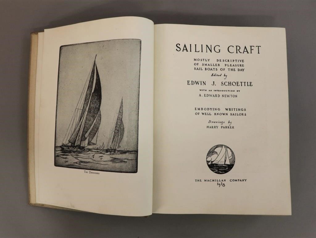 Book "Sailing Craft", by Edwin