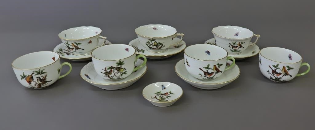 Assembled Herend hand painted porcelain