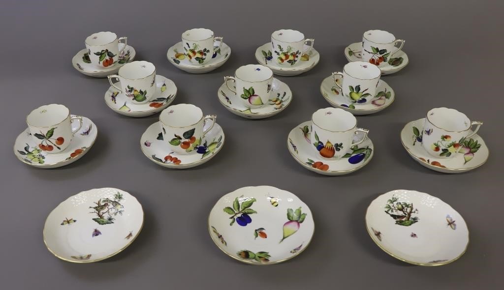 Herend hand painted porcelain to 311328
