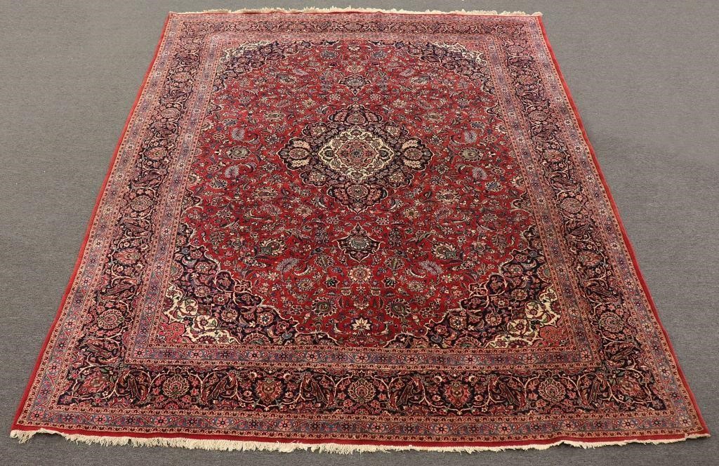 Palace size Kashan carpet, 14'l