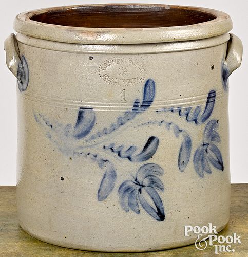 PENNSYLVANIA FOUR GALLON STONEWARE