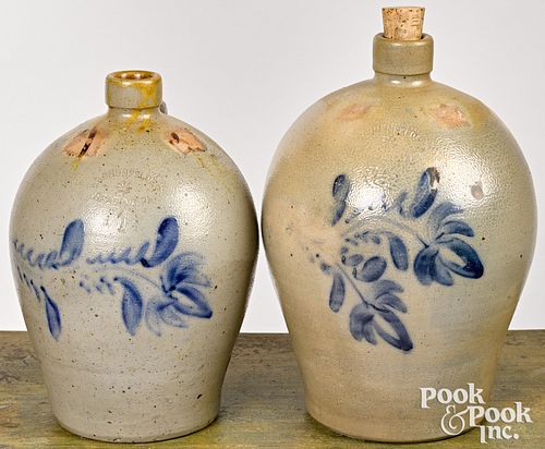 TWO READING, PENNSYLVANIA STONEWARE