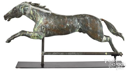 SWELL BODY COPPER RUNNING HORSE 3113a3