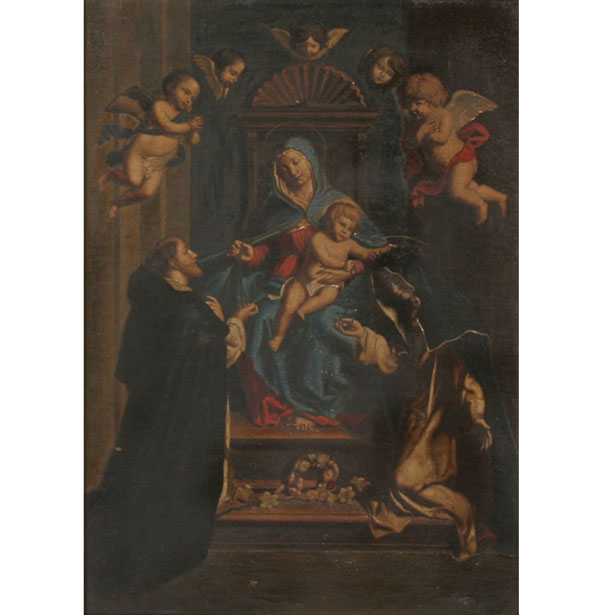 Virgin and Child with Saints Dominic