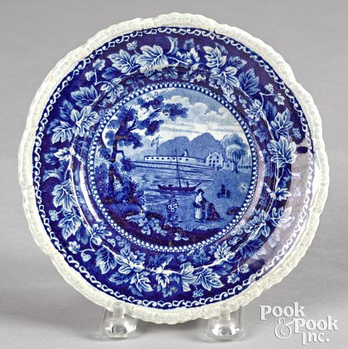 HISTORICAL BLUE STAFFORDSHIRE TODDY