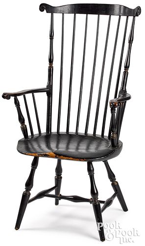 PHILADELPHIA COMBBACK WINDSOR ARMCHAIR  31140b