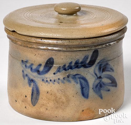 PENNSYLVANIA STONEWARE LIDDED BUTTER 3114c8