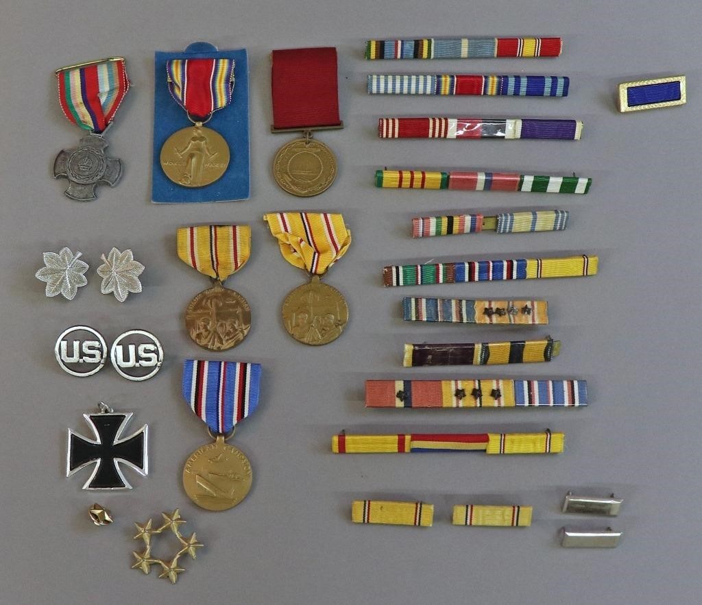 Collection of military medals