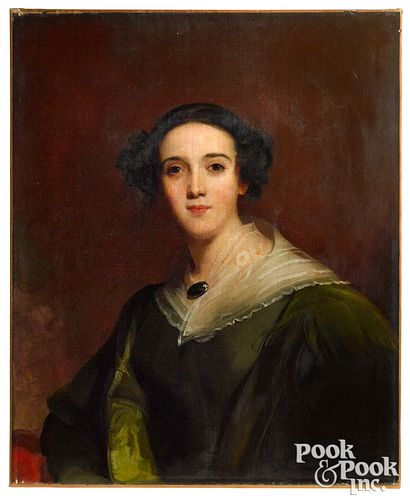 ATTRIBUTED TO THOMAS SULLY BUST-LENGTH