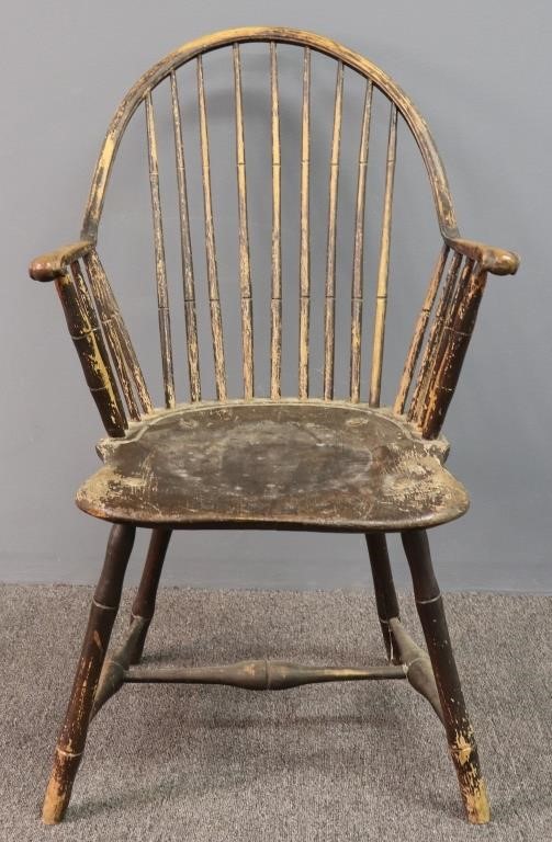 Windsor continuous armchair, late