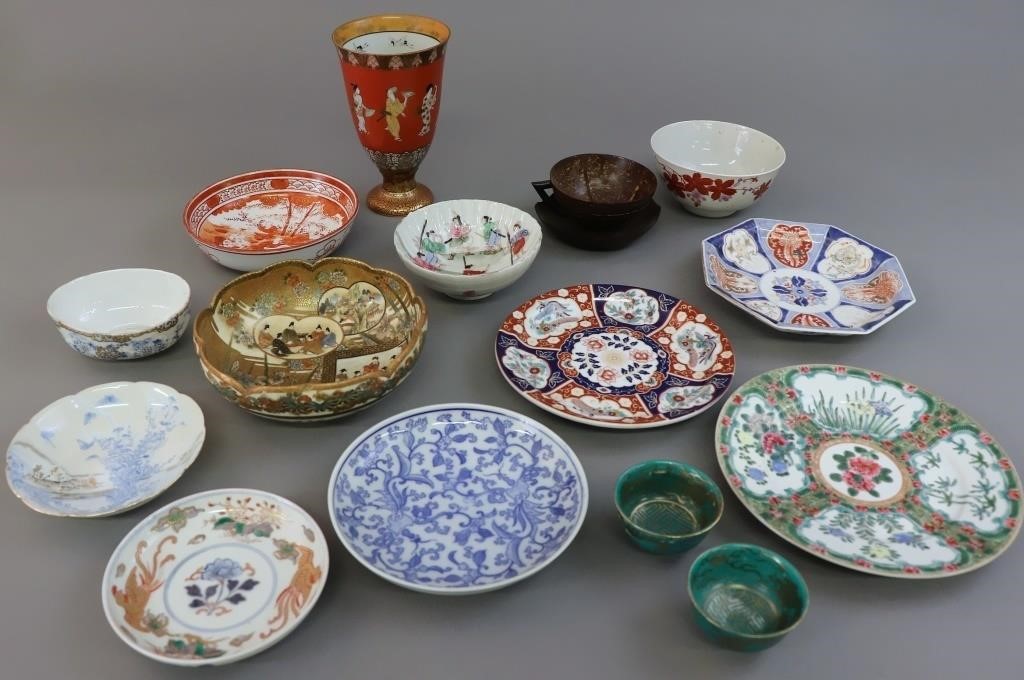 Asian porcelain tableware 19th 31154d