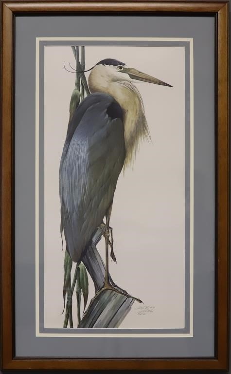 Art LaMay (Georgia, b. 1938) framed