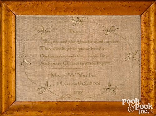 PENNSYLVANIA QUAKER SILK ON LINEN 311598