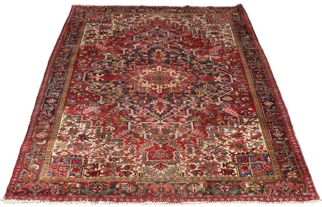 Room size Heriz carpet with red 3115b5