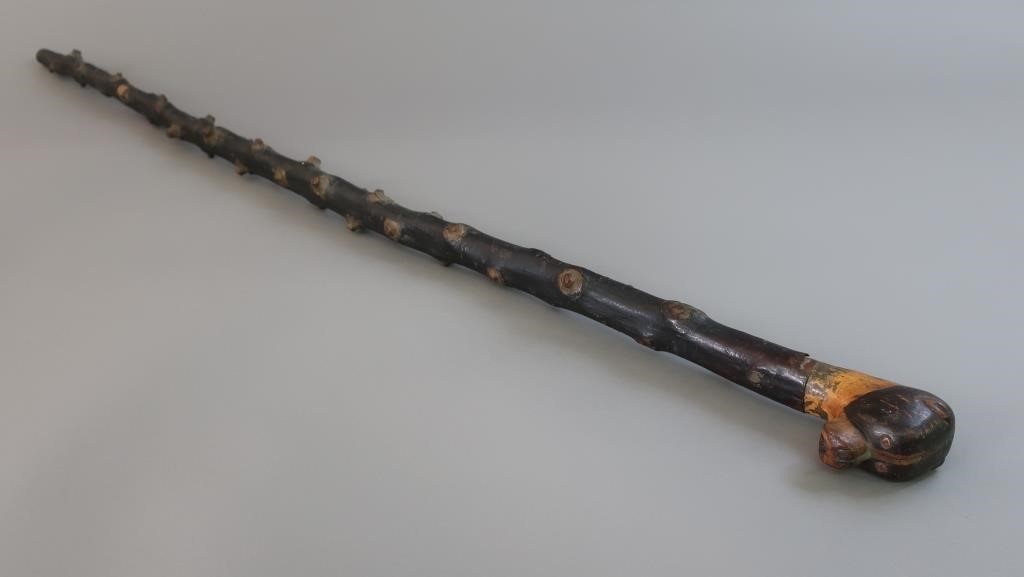 Walking stick, late 19th c., the