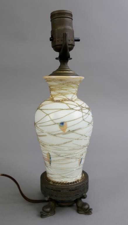 Durand art glass vase made into