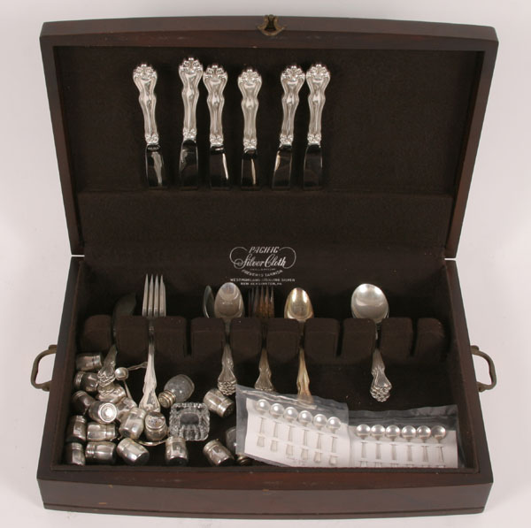 Westmorland sterling flatware consisting