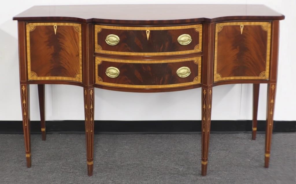 Baltimore Hepplewhite inlaid sideboard 311633