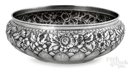 WHITING STERLING SILVER REPOUSSE 31162d