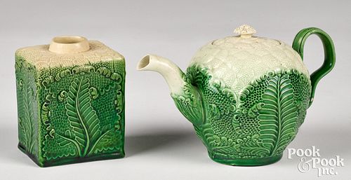 STAFFORDSHIRE CAULIFLOWER TEAPOT