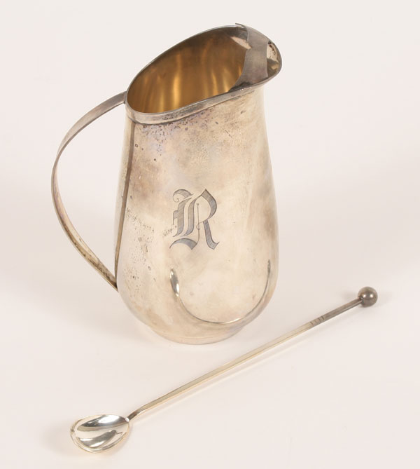 International sterling cocktail pitcher