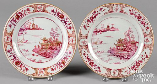 PAIR OF CHINESE EXPORT PORCELAIN