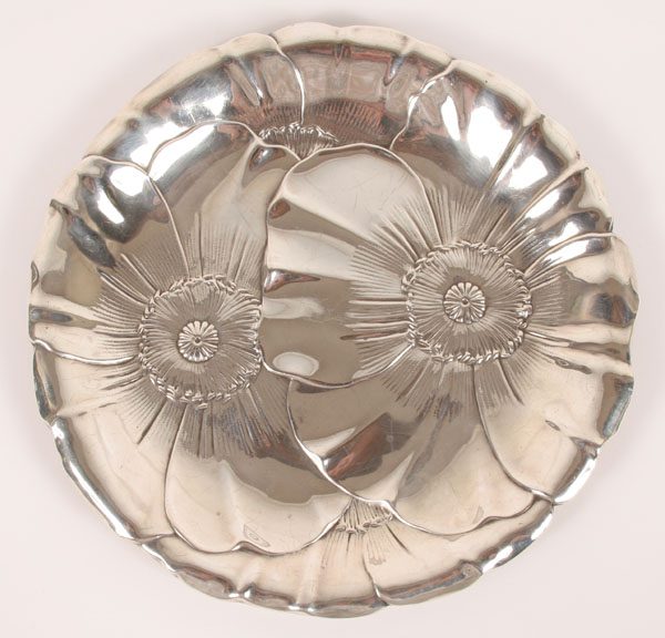 Wallace sterling silver tray with