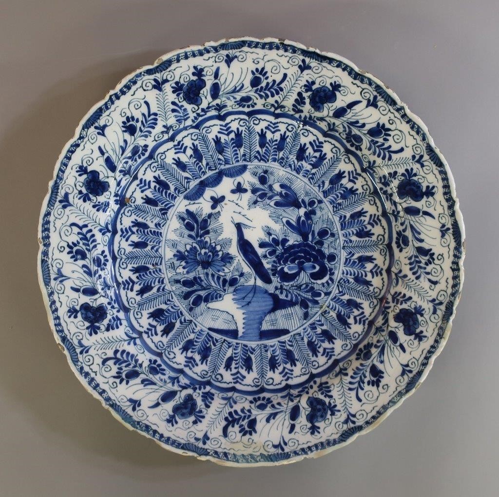 Early blue and white Dutch Delftware