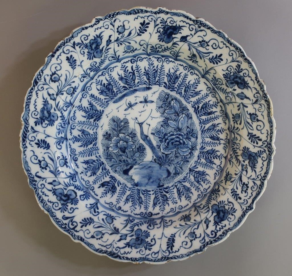 Blue and white Dutch Delftware 311718