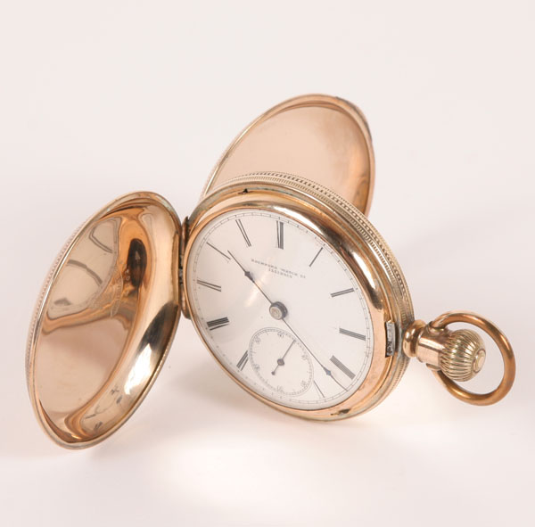 Rockford key wind pocket watch;