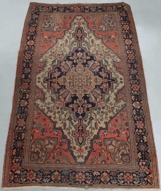 Fereghan Sarouk carpet with floral 31180a