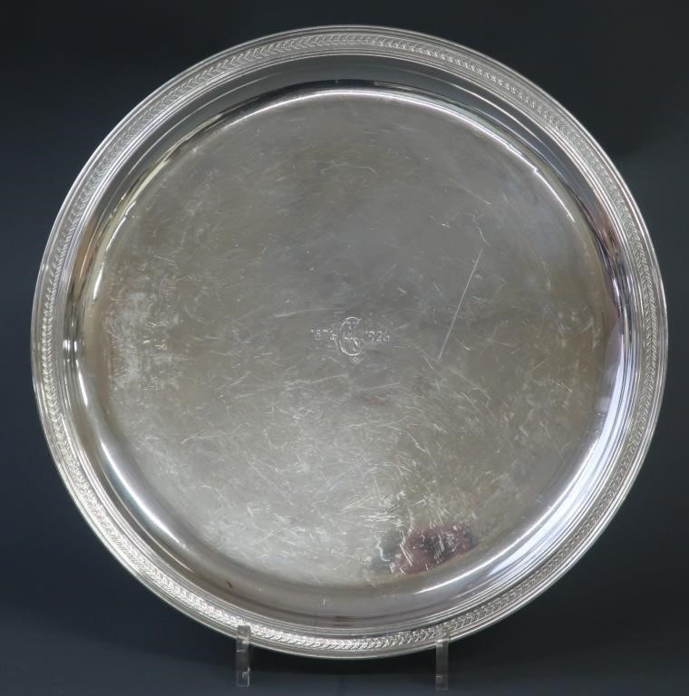 Tiffany & Company sterling silver round
