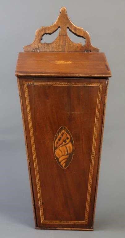 Georgian mahogany pipe box with 311841