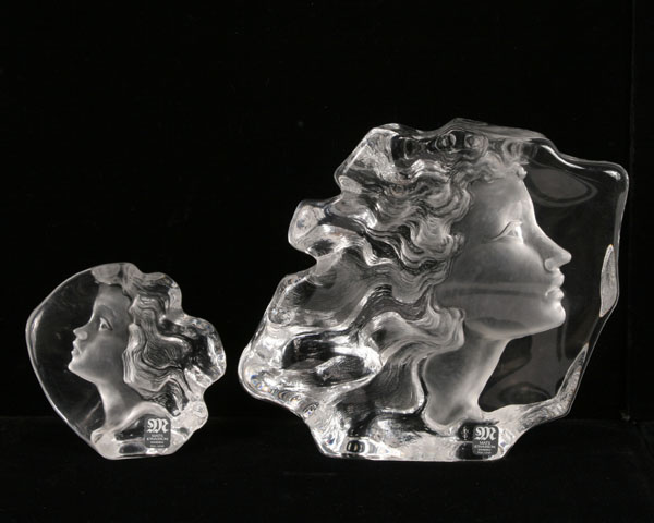 Mats Jonasson etched Swedish crystal 4e8dd