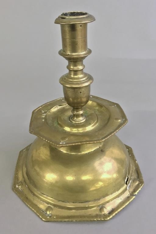Dutch or French brass candlestick  3118aa
