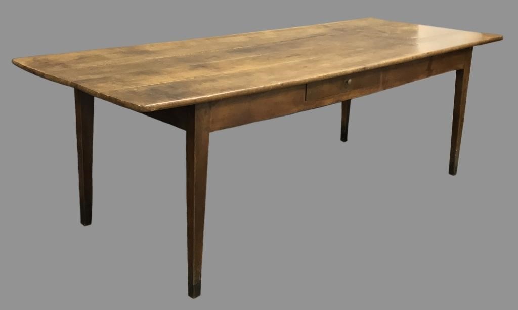 Country style walnut harvest table  3118d9