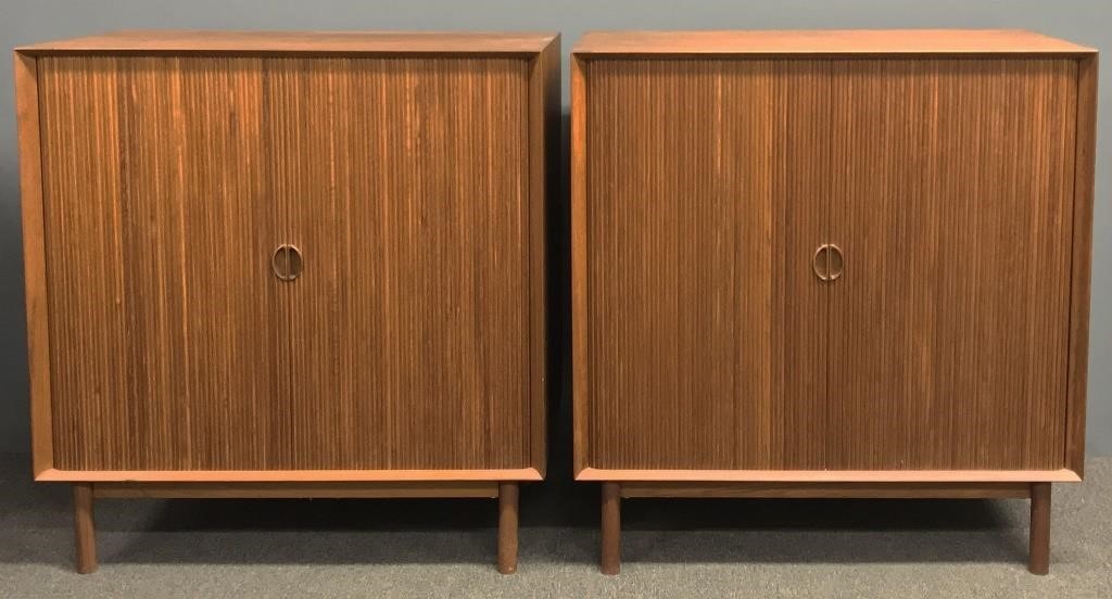 Two Danish mid-century modern credenzas