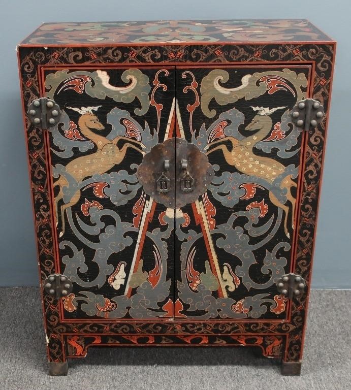 Korean style painted wedding chest  3118f6