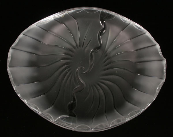 Lalique "Nancy" frosted art glass