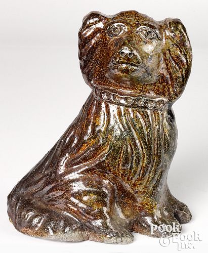 SEWER TILE SPANIEL, CA. 1900Sewer