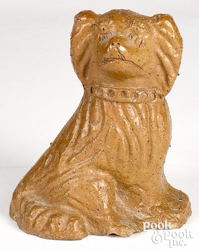 SEWER TILE SPANIEL, CA. 1900Sewer