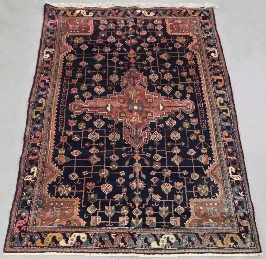 Persian center hall carpet with