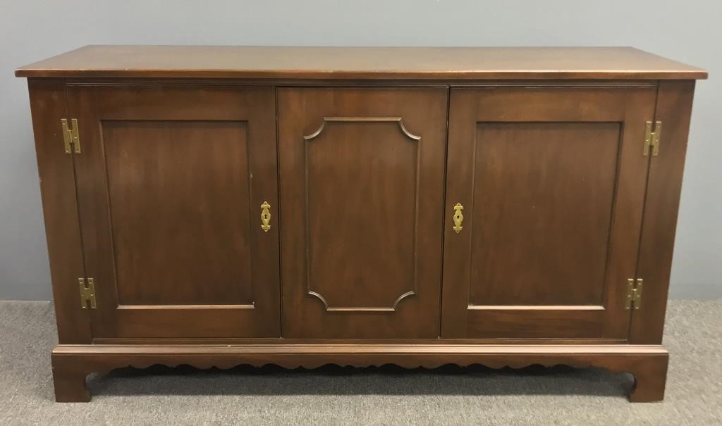 Chippendale style mahogany sideboard,