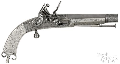 SCOTTISH CHARLES PLAYFAIR FLINTLOCK 311b04