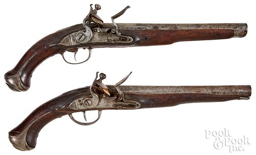 PAIR OF EUROPEAN FLINTLOCK HORSE 311b12