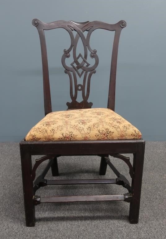 Chippendale mahogany side chair 311b62