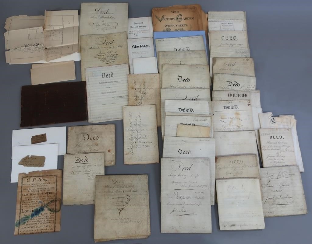 Collection of Chester County parchment 311b7e