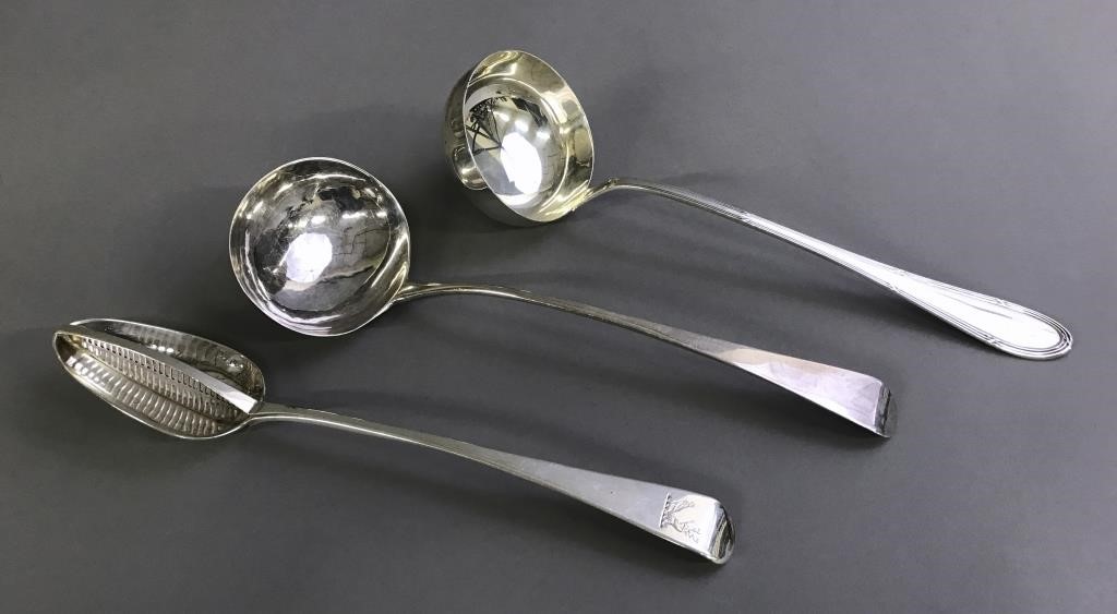 Buccellati sterling ladle together with